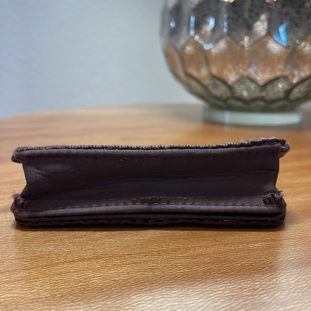 The Sak Small Woven Wallet Brown - Picture 6 of 12